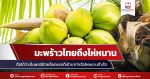 泰国25.8吨鲜椰子抵琼